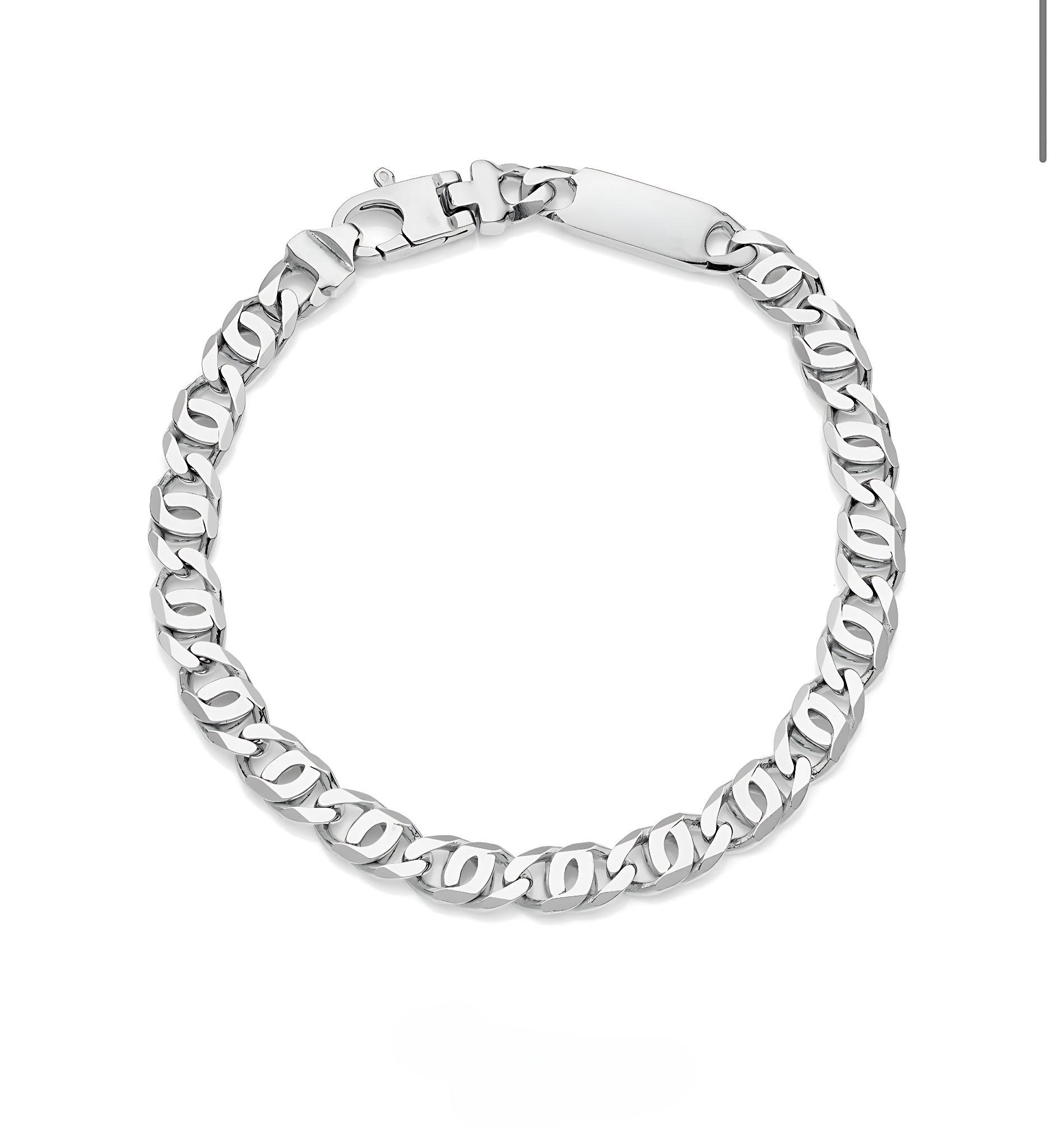 Hand Made Italian Byzantine Link Bracelet — MVM Florence Italy